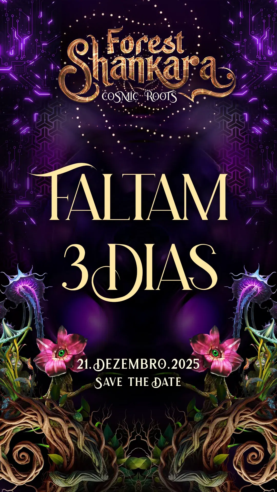 🌲✨ Faltam 3 dias! ✨🌲